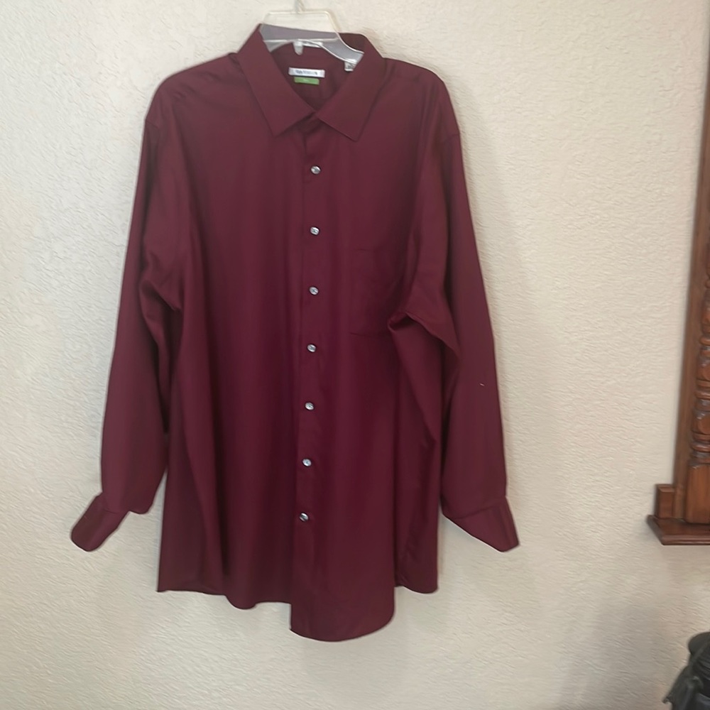 Van Heusen Big Lux Sateen size 19-34/35